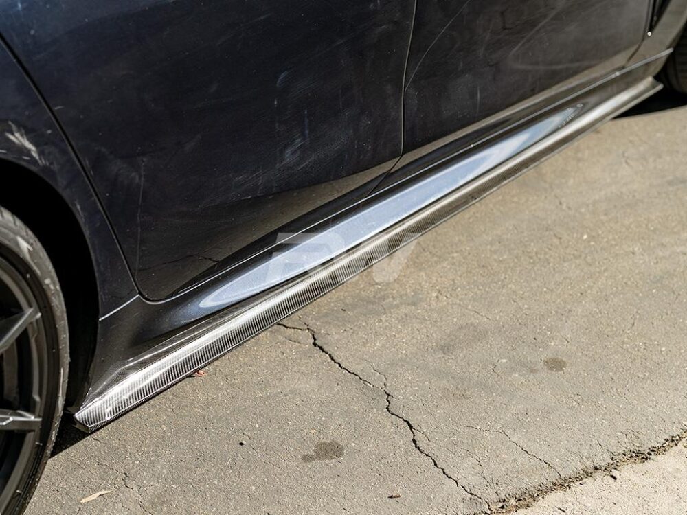 RW Carbon BMW G16/F93 M8 RWS CF Side Skirt Extensions - Image 9