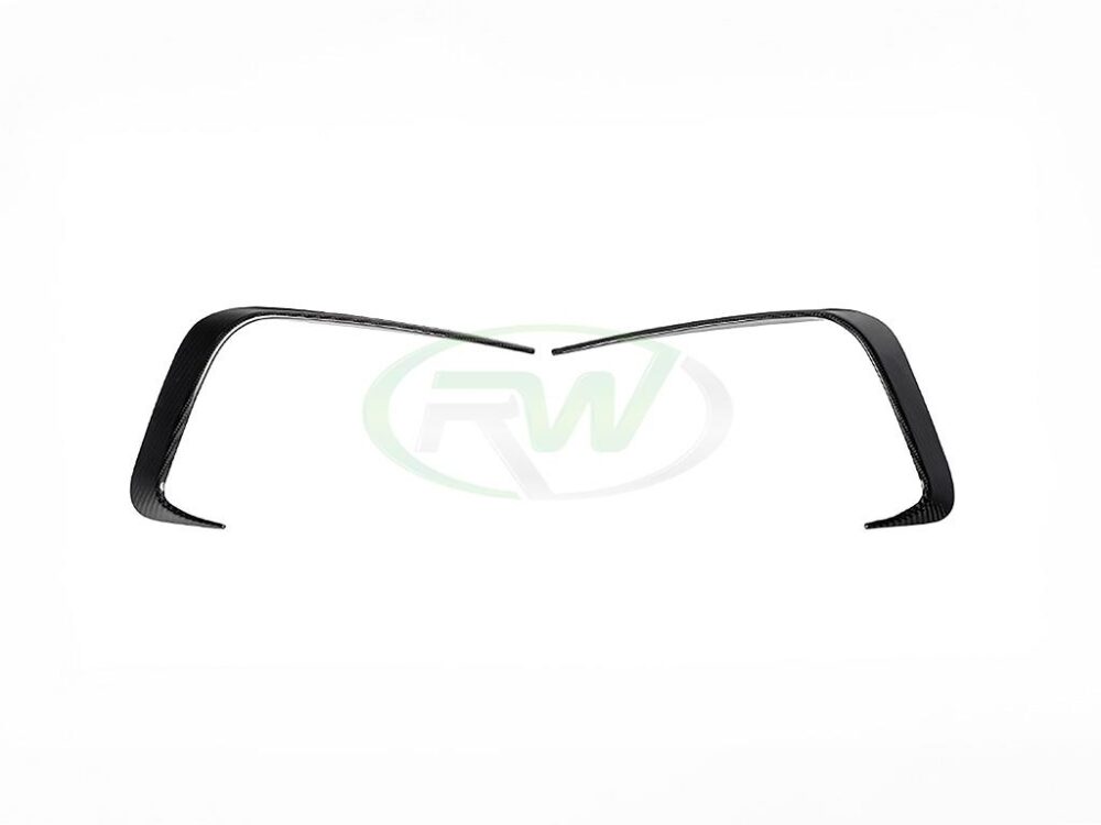 RW Carbon BMW G20 3-Series Carbon Fiber Rear Bumper Trims - Image 3