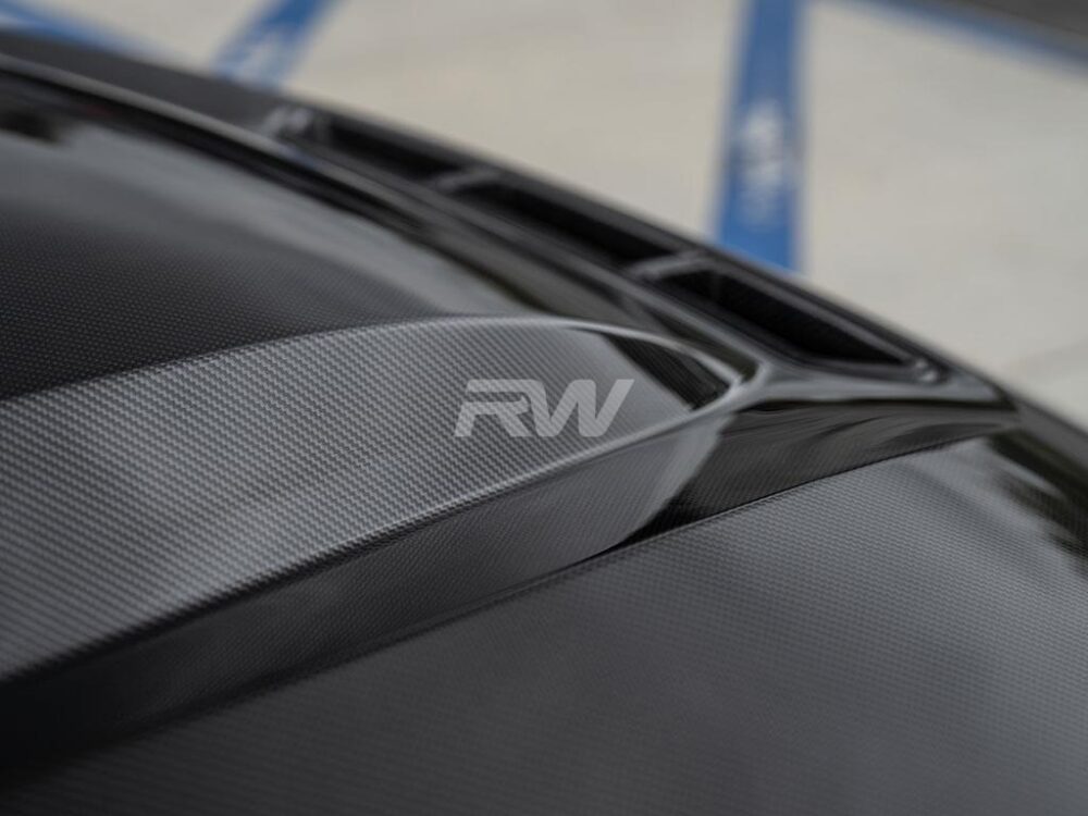 RW Carbon BMW G20 3-Series DTM Carbon Fiber Hood - Image 10