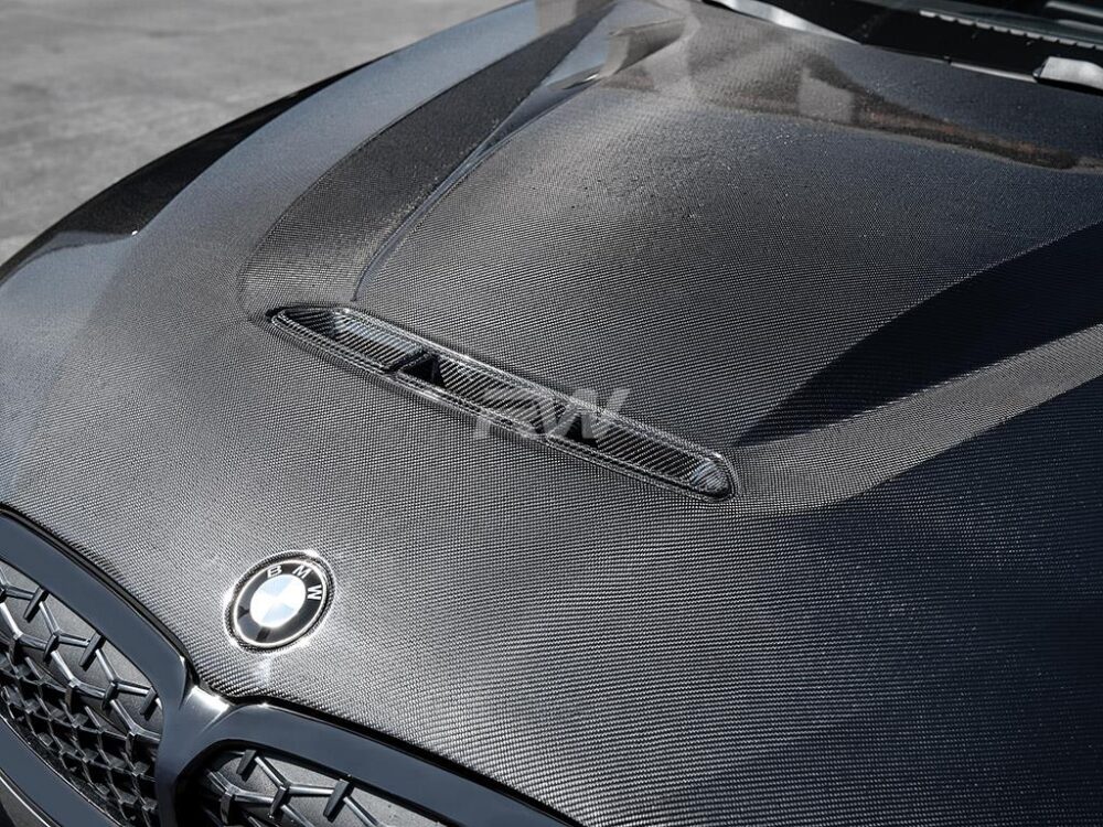 RW Carbon BMW G20 3-Series DTM Carbon Fiber Hood - Image 2