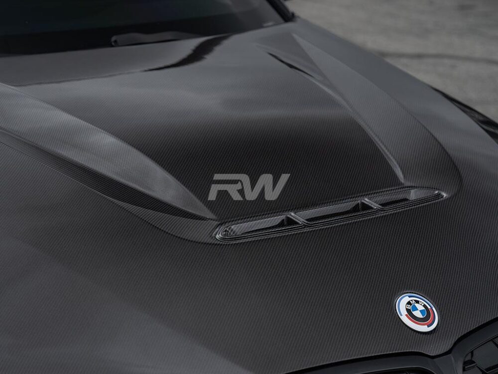 RW Carbon BMW G20 3-Series DTM Carbon Fiber Hood - Image 6
