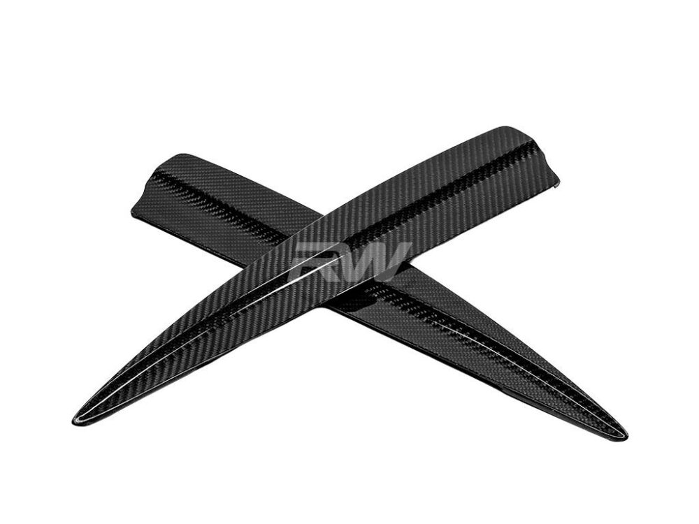 RW Carbon BMW G20 Carbon Fiber Rear Bumper Splitters - Image 7