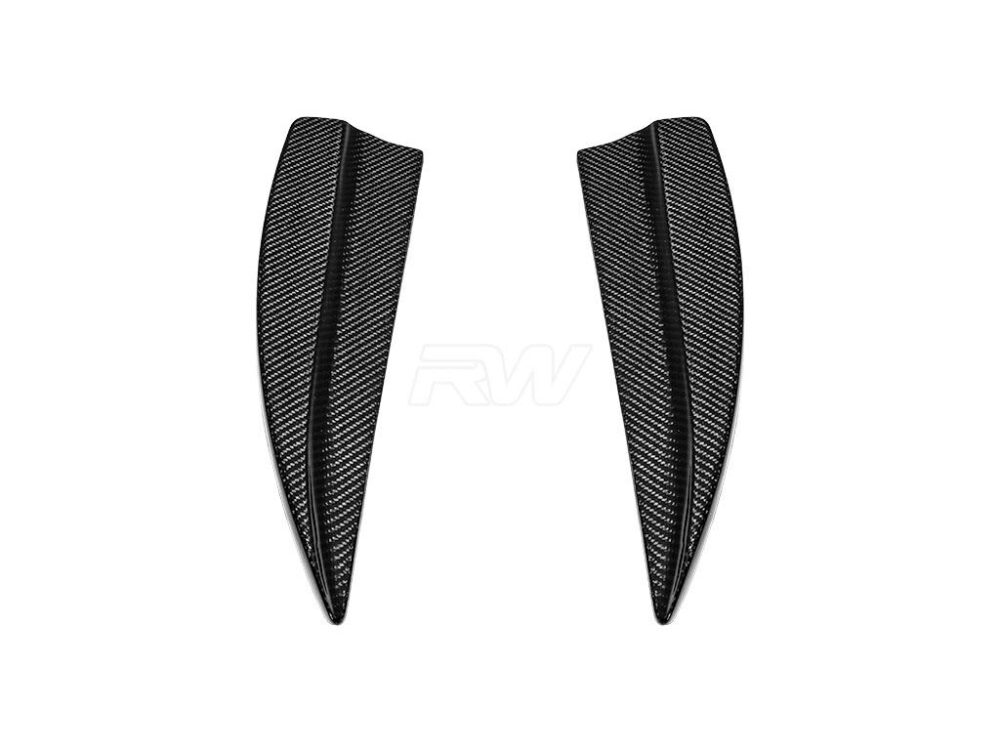 RW Carbon BMW G20 Carbon Fiber Rear Bumper Splitters - Image 9