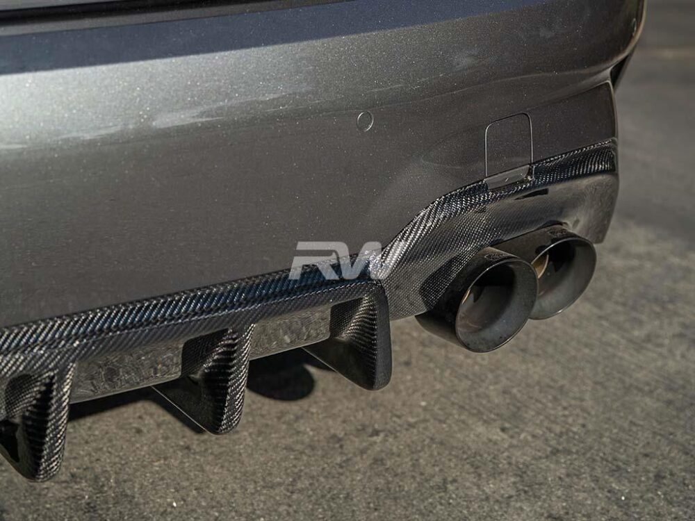 RW Carbon BMW G20 DTM Carbon Fiber Rear Diffuser - Image 20