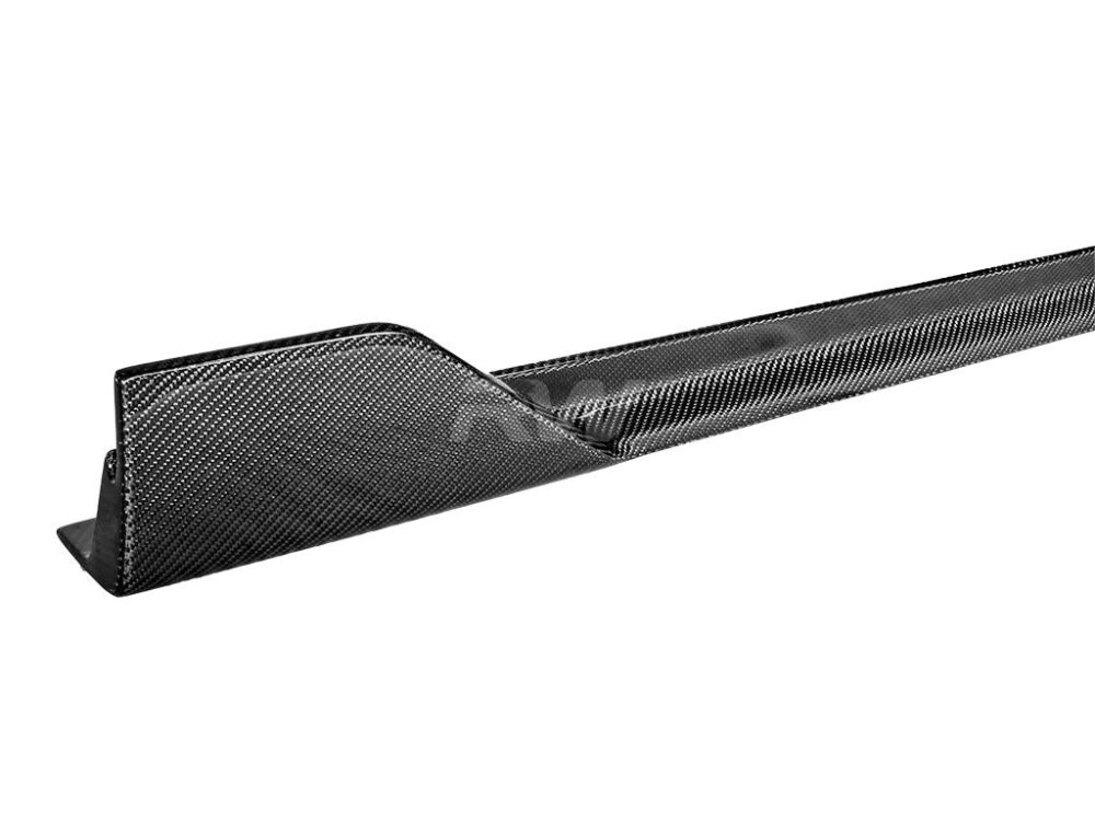 RW Carbon BMW G20 DTM Carbon Fiber Side Skirt Extensions - Image 9