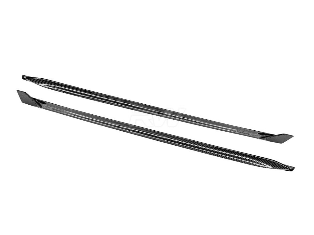 RW Carbon BMW G20 DTM Carbon Fiber Side Skirt Extensions - Image 7