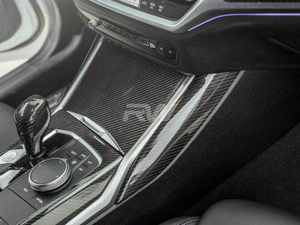 RW Carbon BMW G20 G22 Carbon Fiber Interior Trim - Image 4