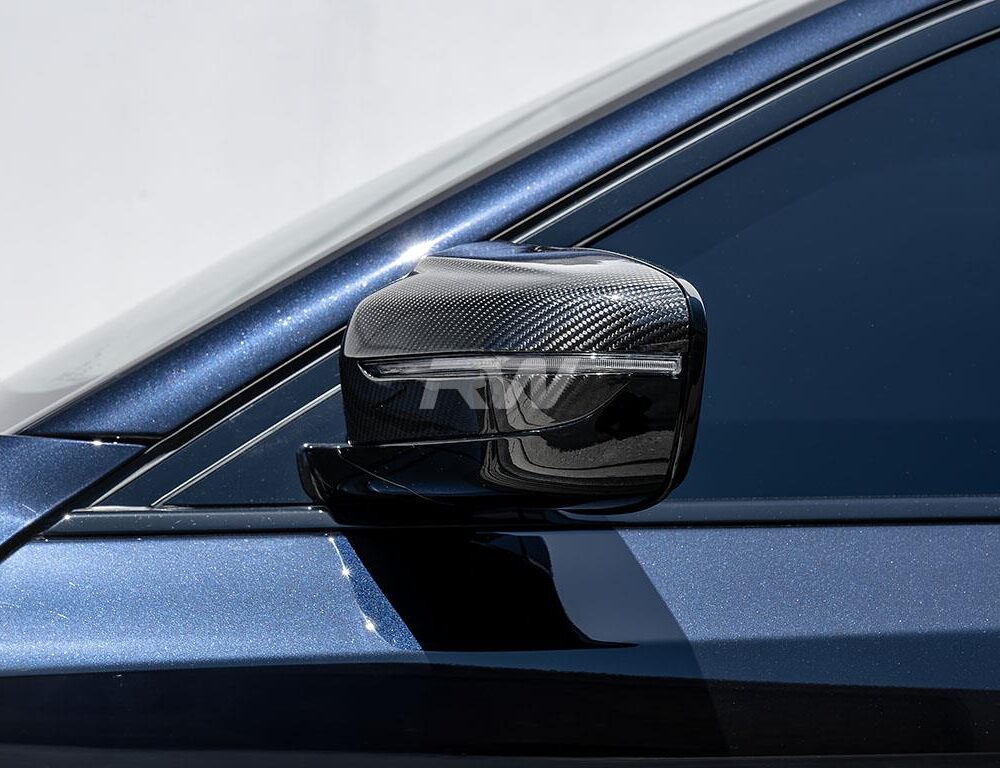 Alternative view of RW Carbon BMW G20 G30 G14 G15 G16 M Style CF Mirror Caps