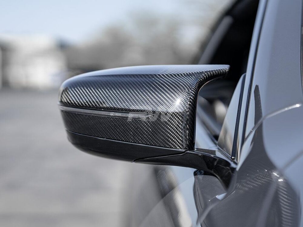 RW Carbon BMW G20 G30 G14 G15 G16 M Style CF Mirror Caps - Image 7