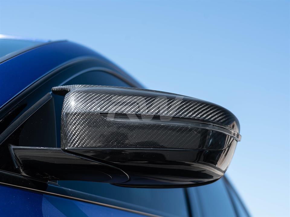 RW Carbon BMW G20 G30 G14 G15 G16 M Style CF Mirror Caps