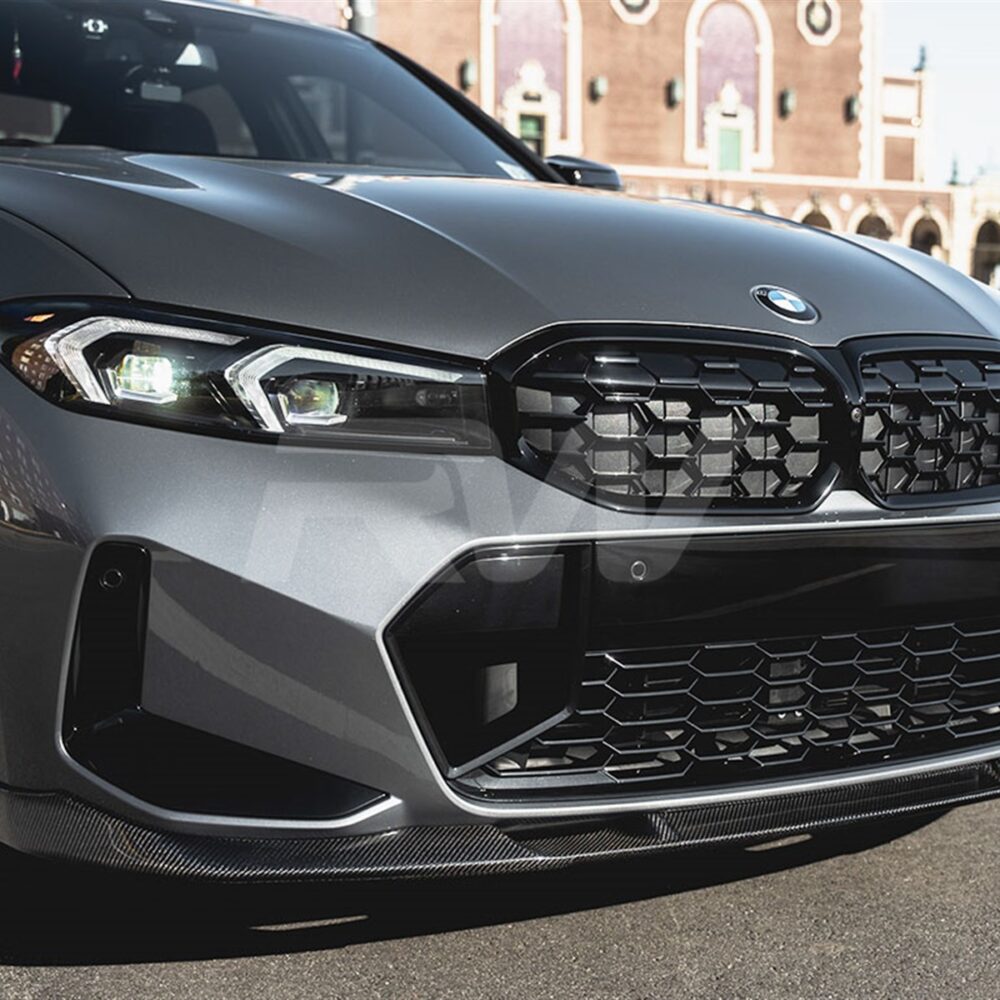RW Carbon BMW G20 LCI 3D Style Carbon Fiber Front Lip