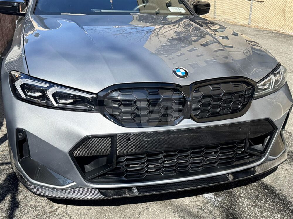 RW Carbon BMW G20 LCI Carbon Fiber Front Bumper Trim - Image 2