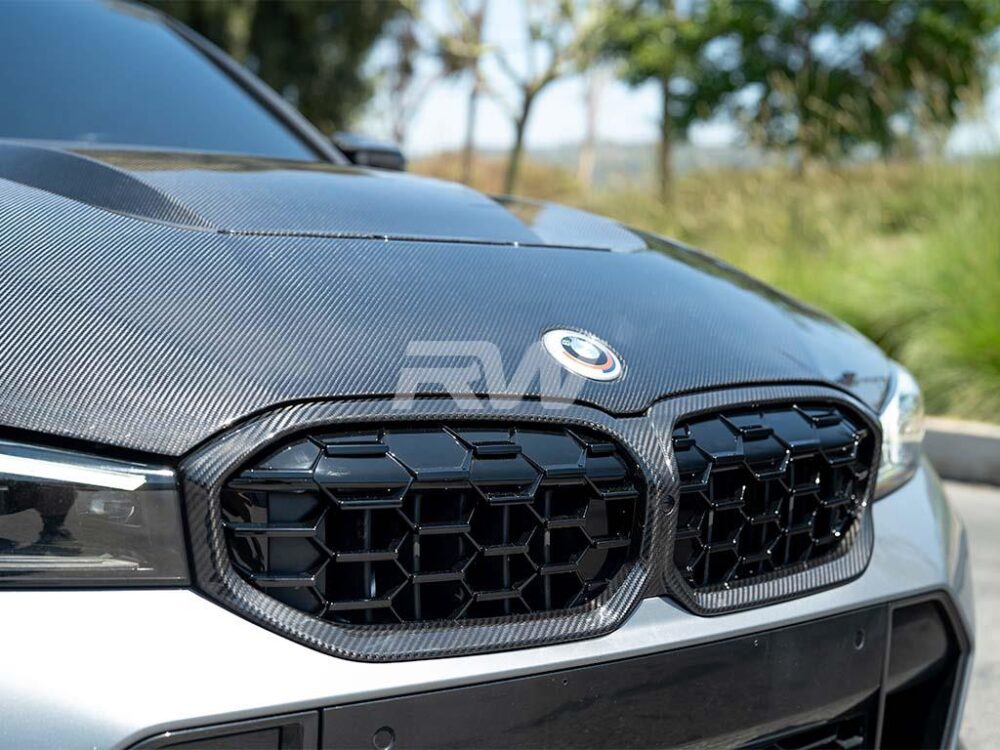 RW Carbon BMW G20 LCI Diamond Carbon Fiber Grille