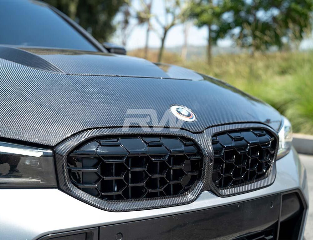 RW Carbon BMW G20 LCI Diamond Carbon Fiber Grille
