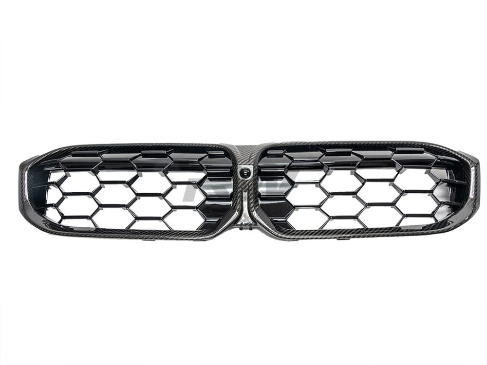 RW Carbon BMW G20 LCI Diamond Carbon Fiber Grille - Image 4