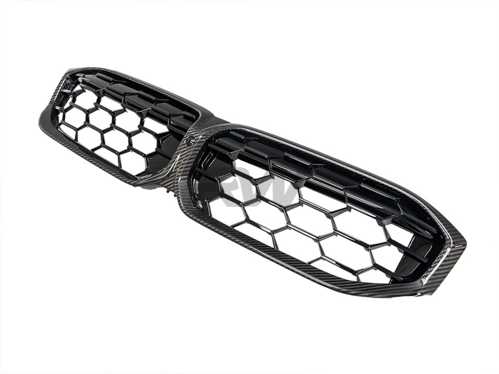 RW Carbon BMW G20 LCI Diamond Carbon Fiber Grille - Image 5
