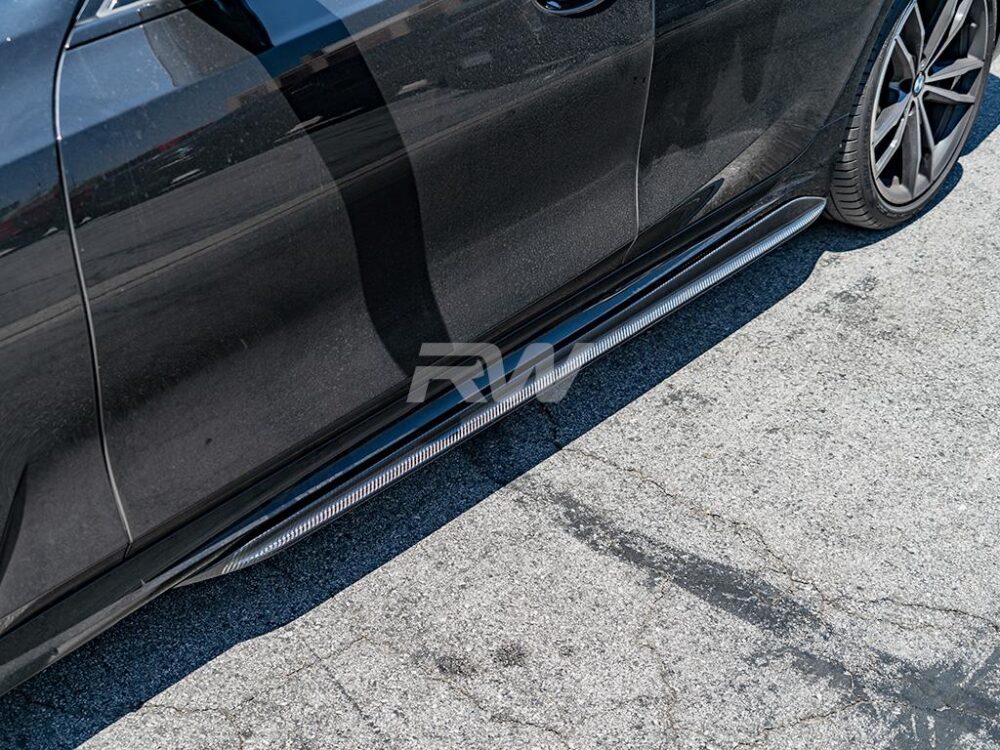 RW Carbon BMW G20 Performance Style Carbon Fiber Side Skirts