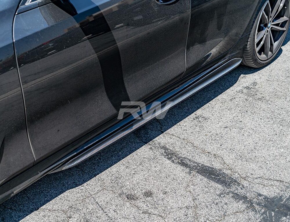 RW Carbon BMW G20 Performance Style Carbon Fiber Side Skirts