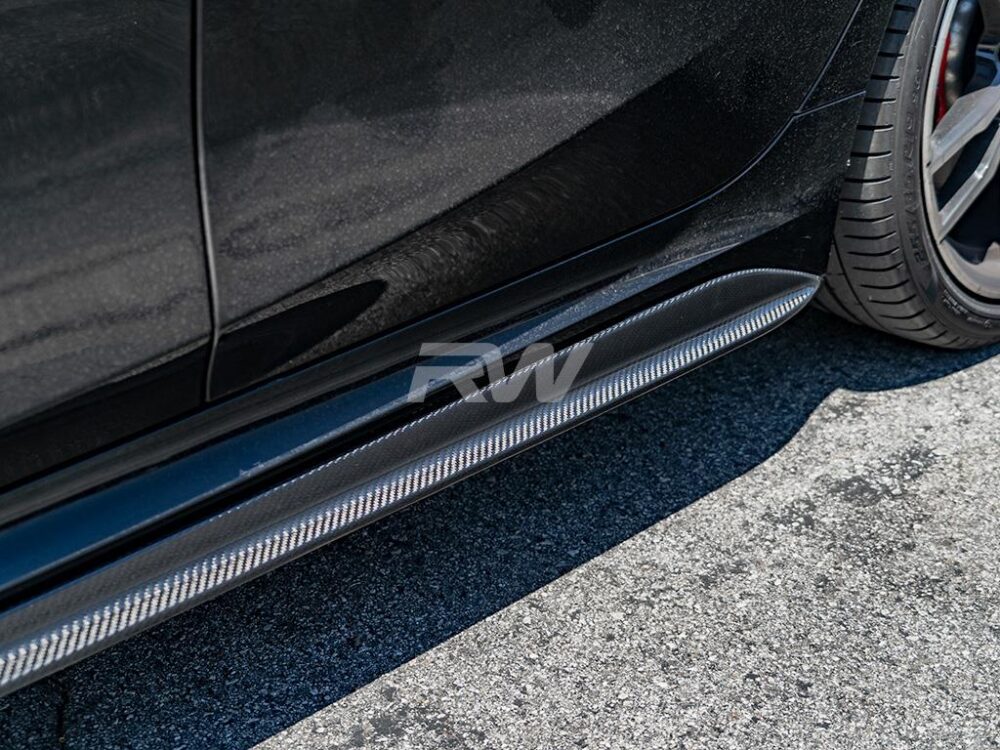 RW Carbon BMW G20 Performance Style Carbon Fiber Side Skirts - Image 2