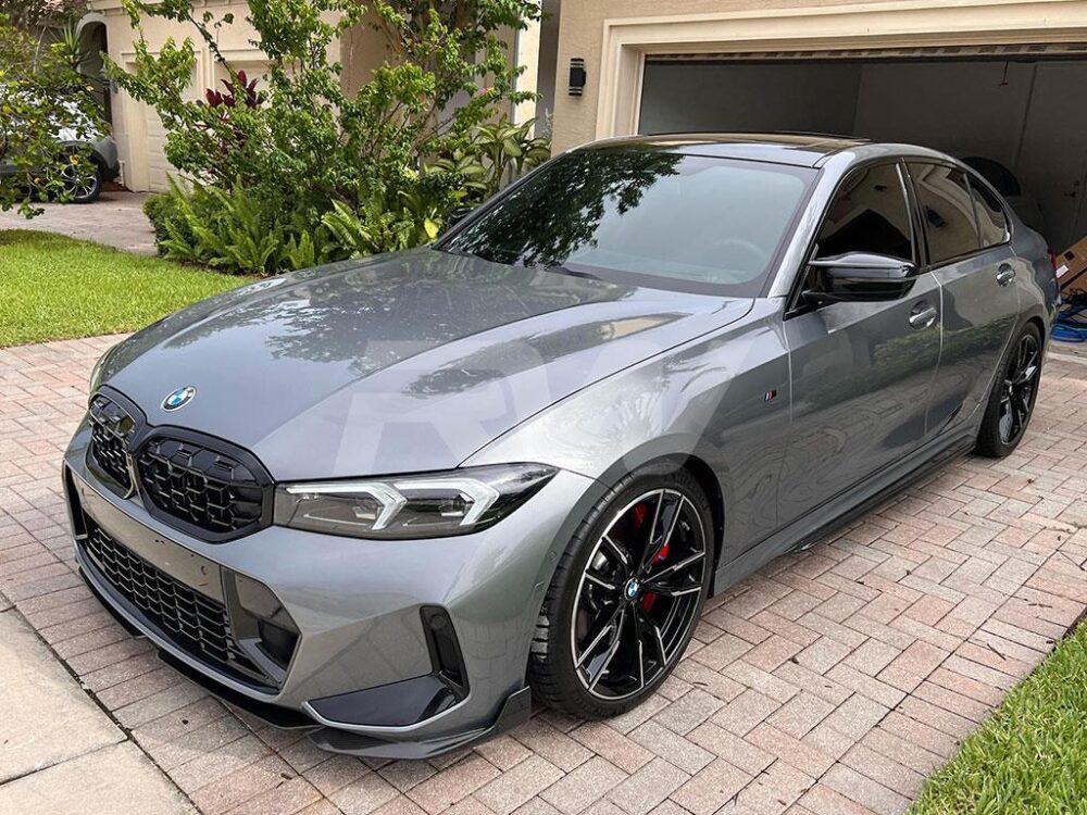 RW Carbon BMW G20 Performance Style Carbon Fiber Side Skirts - Image 6