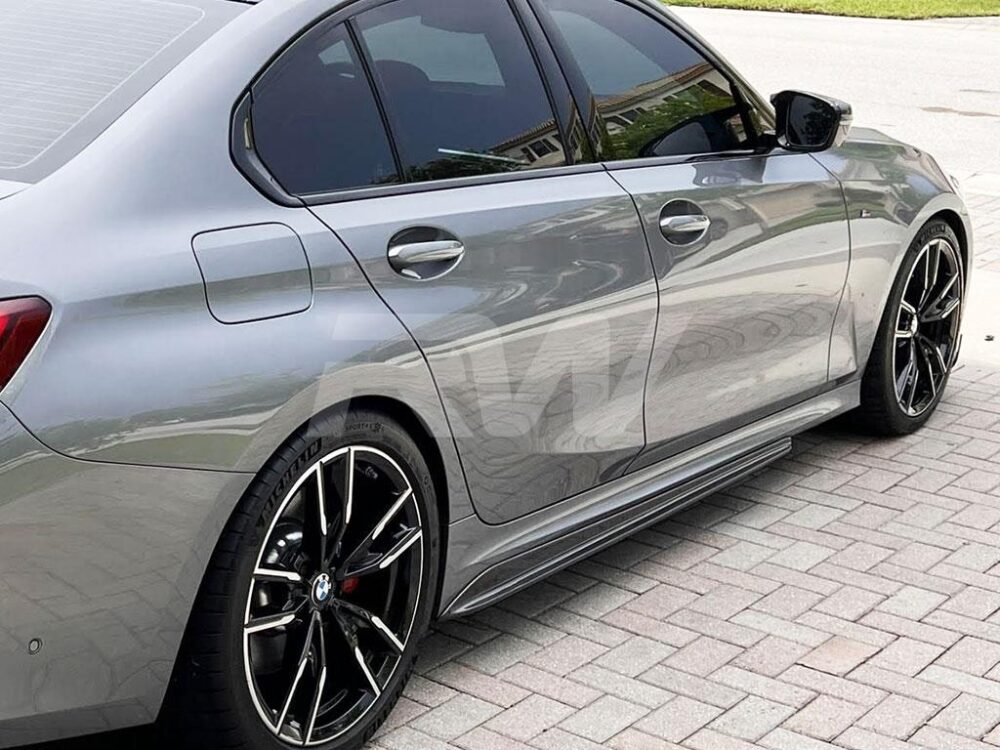 RW Carbon BMW G20 Performance Style Carbon Fiber Side Skirts - Image 7