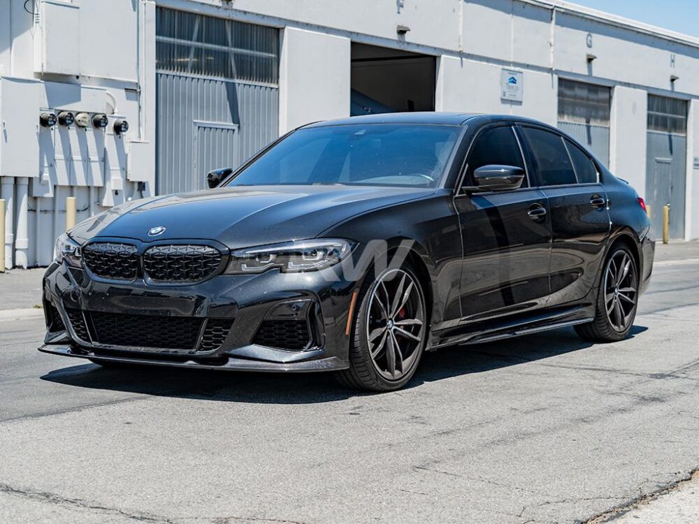RW Carbon BMW G20 Performance Style Carbon Fiber Side Skirts - Image 5