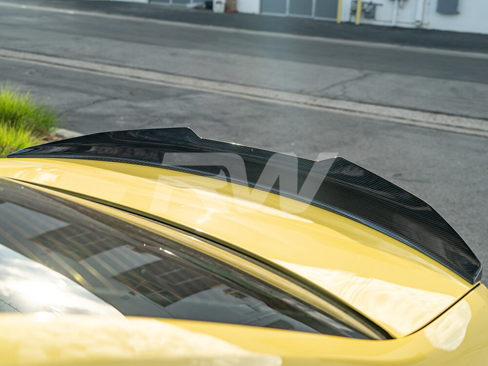 RW Carbon BMW G20/G80 GTX Carbon Fiber Trunk Spoiler - Image 25