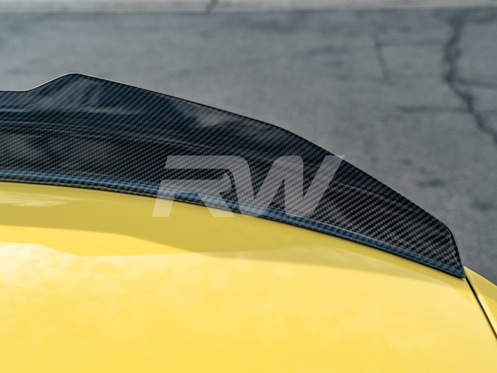 RW Carbon BMW G20/G80 GTX Carbon Fiber Trunk Spoiler - Image 27