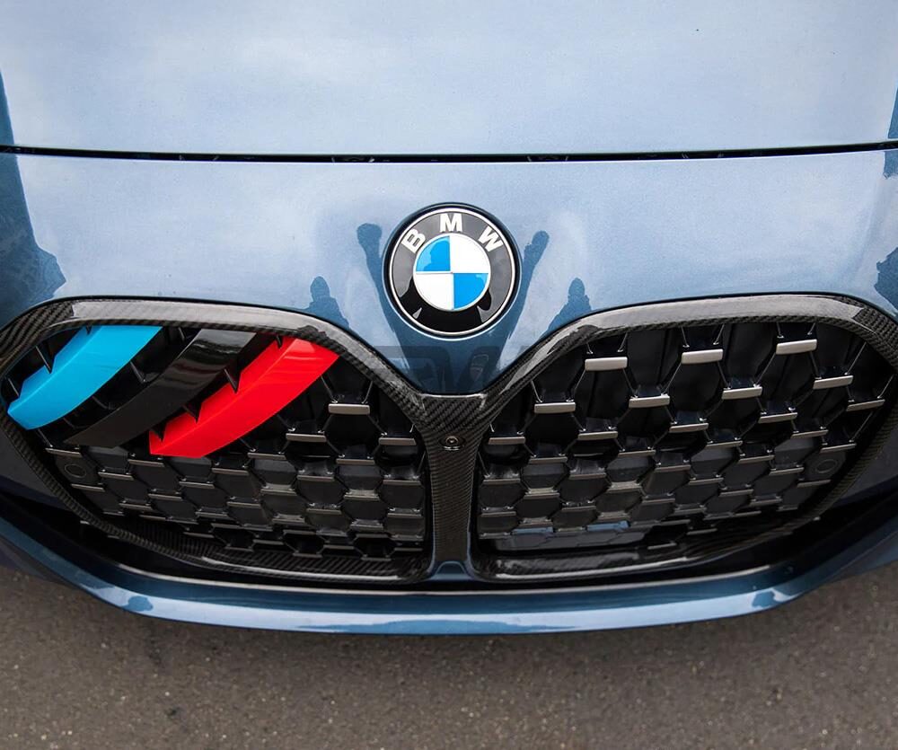 Alternative view of RW Carbon BMW G22 4-Series Carbon Grille Surround