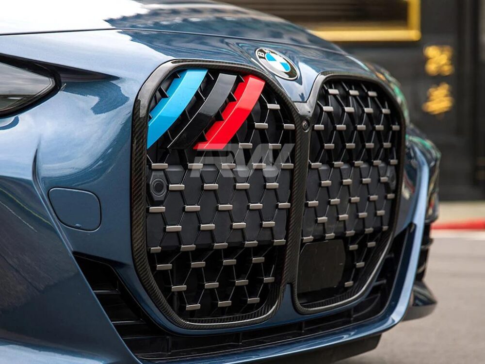 RW Carbon BMW G22 4-Series Carbon Grille Surround - Image 3