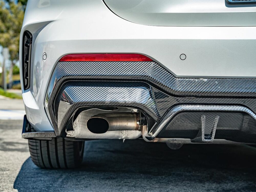 RW Carbon BMW G22 G23 4-Series DTM Carbon Fiber Diffuser - Image 8