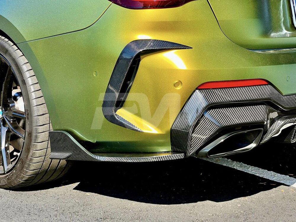 RW Carbon BMW G22 G23 4-Series DTM Carbon Fiber Diffuser - Image 7