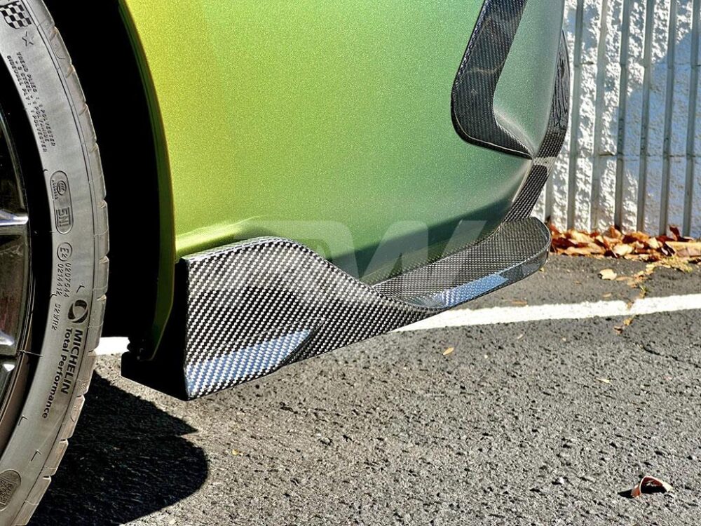 RW Carbon BMW G22 G23 4-Series DTM Carbon Fiber Diffuser - Image 5