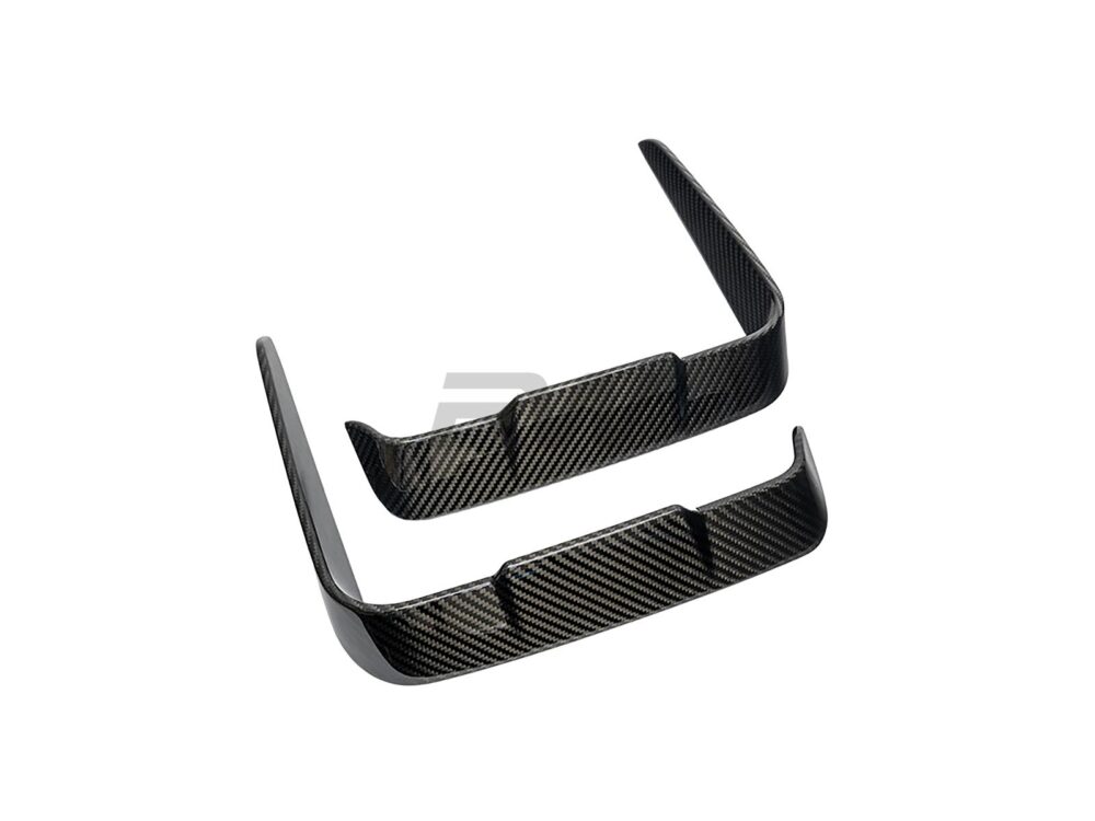 RW Carbon BMW G22 G23 Carbon Fiber Front Duct Trims - Image 5
