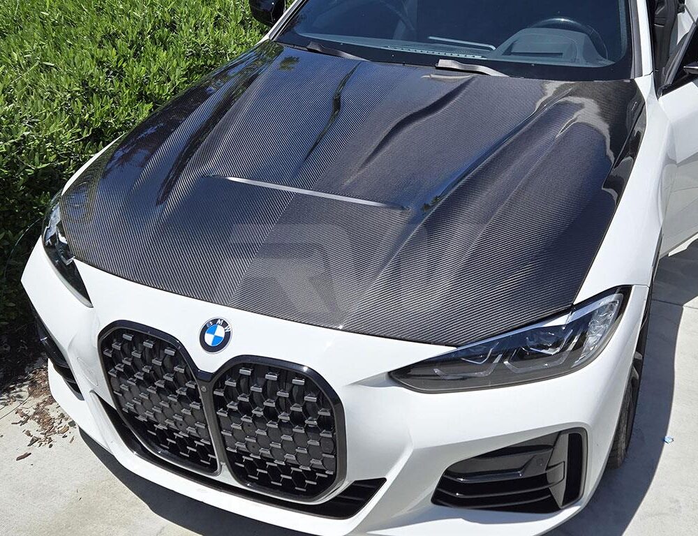 RW Carbon BMW G22 G23 G26 4-Series Carbon Fiber Hood