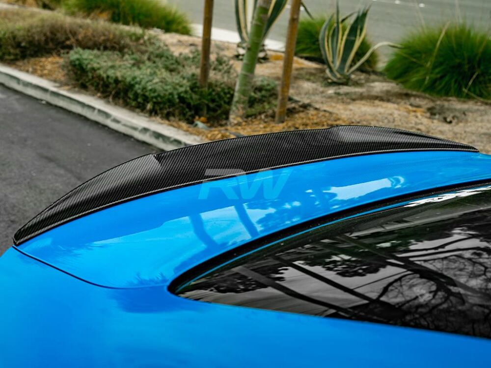 RW Carbon BMW G22/G82 RWS Carbon Fiber Trunk Spoiler - Image 3