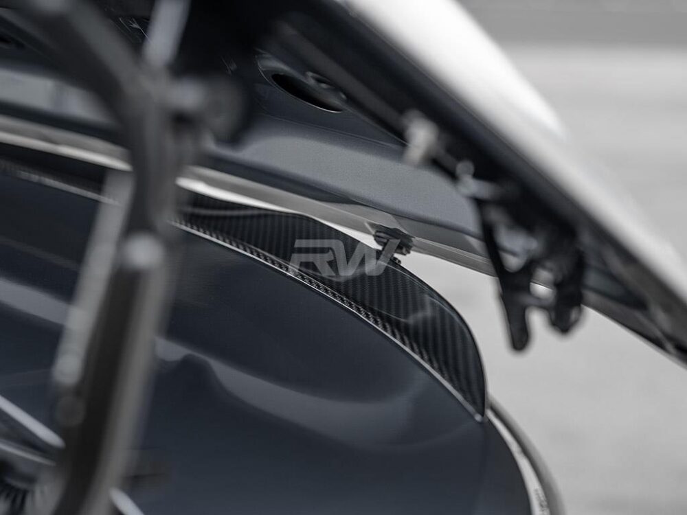 RW Carbon BMW G23/G83 M Style Carbon Fiber Trunk Spoiler - Image 5