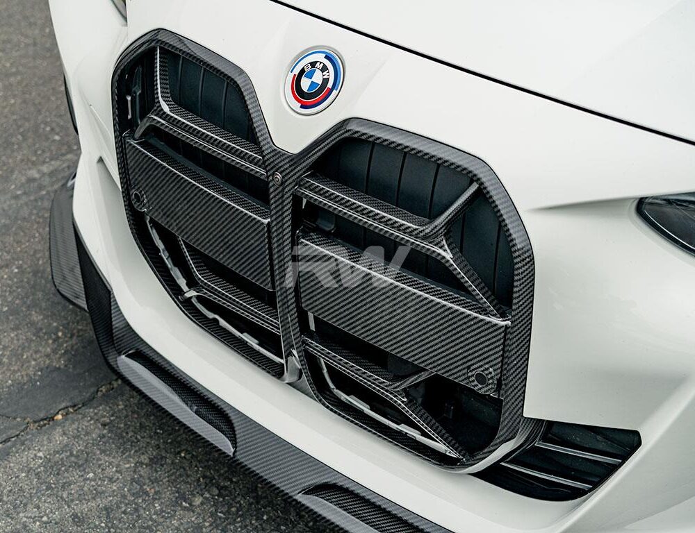 RW Carbon BMW G26 4-Series CSL Style Carbon Fiber Front Grille