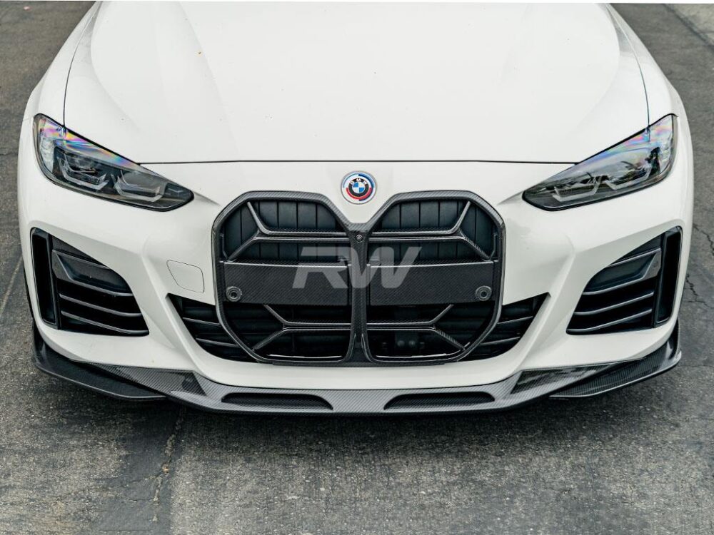 RW Carbon BMW G26 4-Series CSL Style Carbon Fiber Front Grille - Image 8