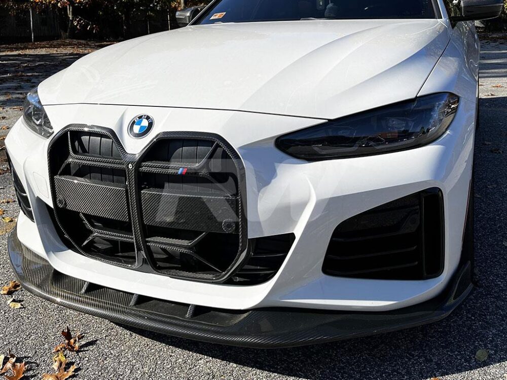 RW Carbon BMW G26 4-Series CSL Style Carbon Fiber Front Grille - Image 10