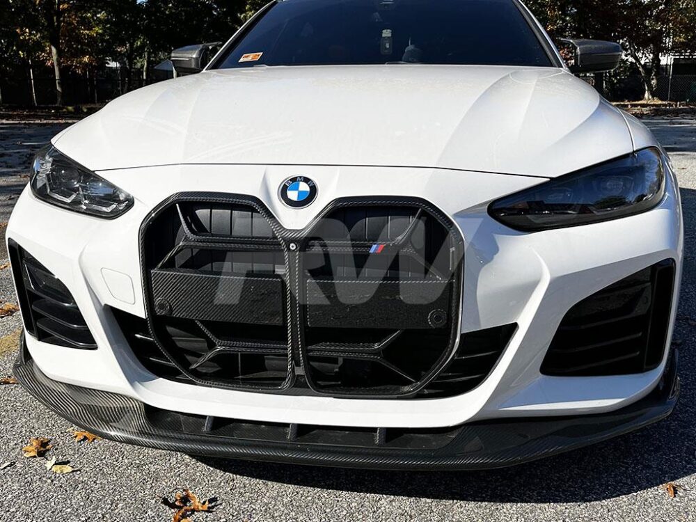 RW Carbon BMW G26 4-Series CSL Style Carbon Fiber Front Grille - Image 12