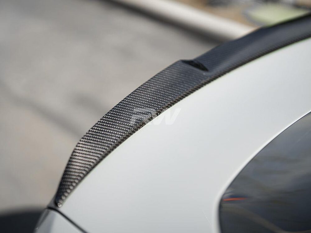 RW Carbon BMW G26 4-Series / i4 Carbon Fiber DTM Trunk Spoiler - Image 7