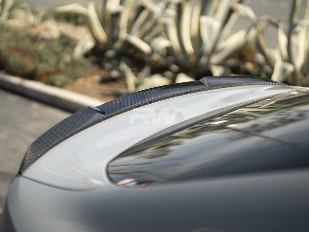 RW Carbon BMW G26 4-Series / i4 Carbon Fiber DTM Trunk Spoiler - Image 6