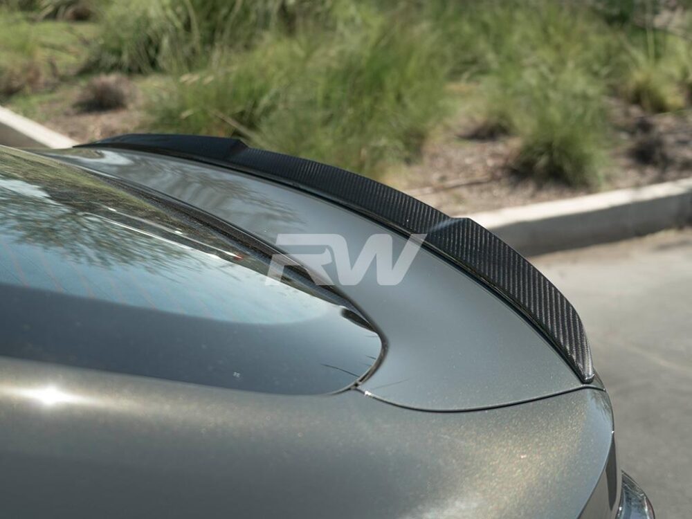 RW Carbon BMW G26 4-Series / i4 Carbon Fiber DTM Trunk Spoiler - Image 11