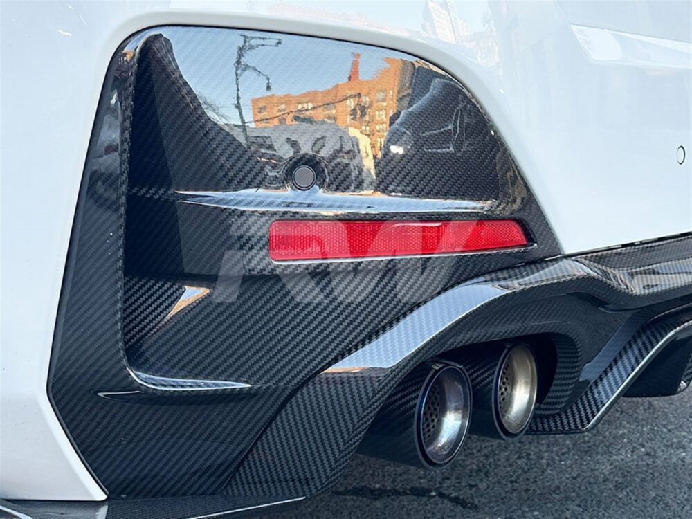 RW Carbon BMW G26 4-Series i4 Carbon Fiber Rear Trims