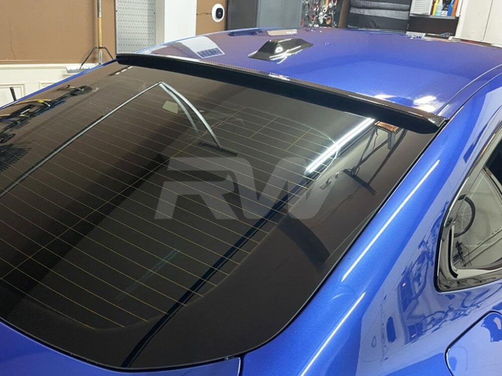 RW Carbon BMW G26 4-Series / i4 Carbon Fiber Roof Spoiler - Image 2