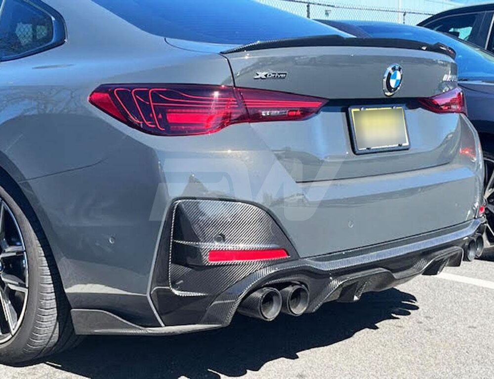 RW Carbon BMW G26 Gran Coupe 4-Series Carbon Fiber Diffuser