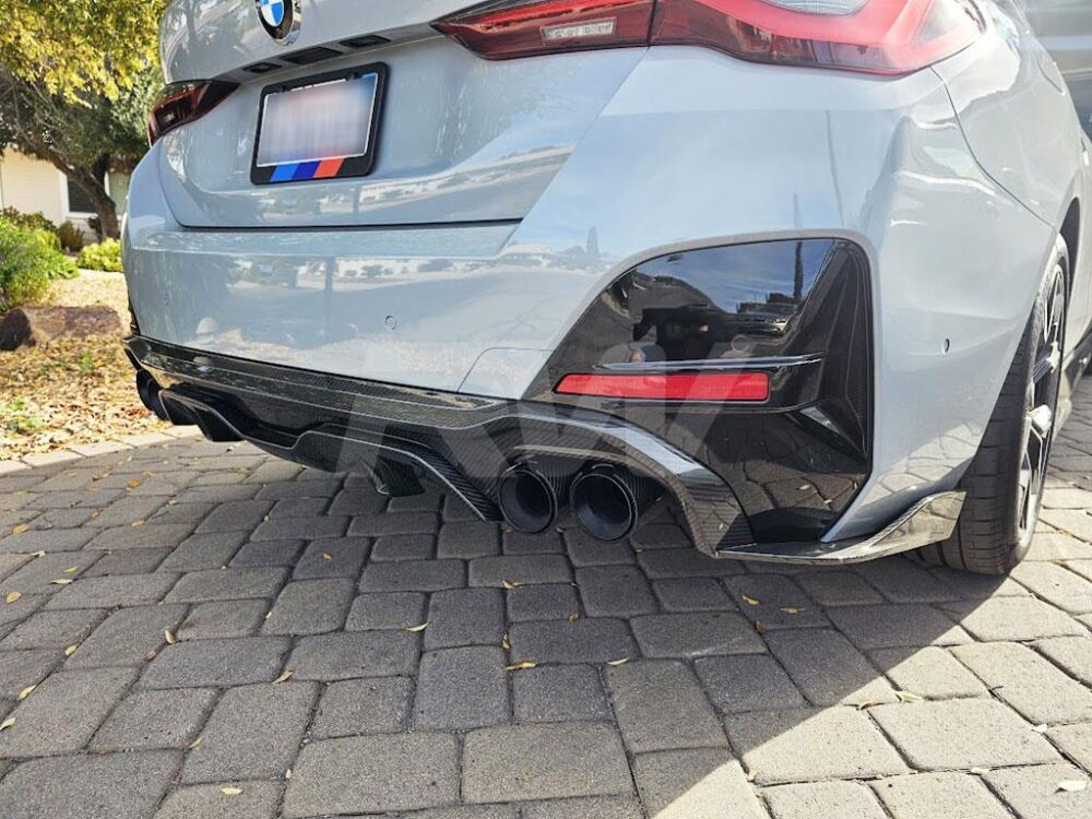 RW Carbon BMW G26 Gran Coupe 4-Series Carbon Fiber Diffuser - Image 5