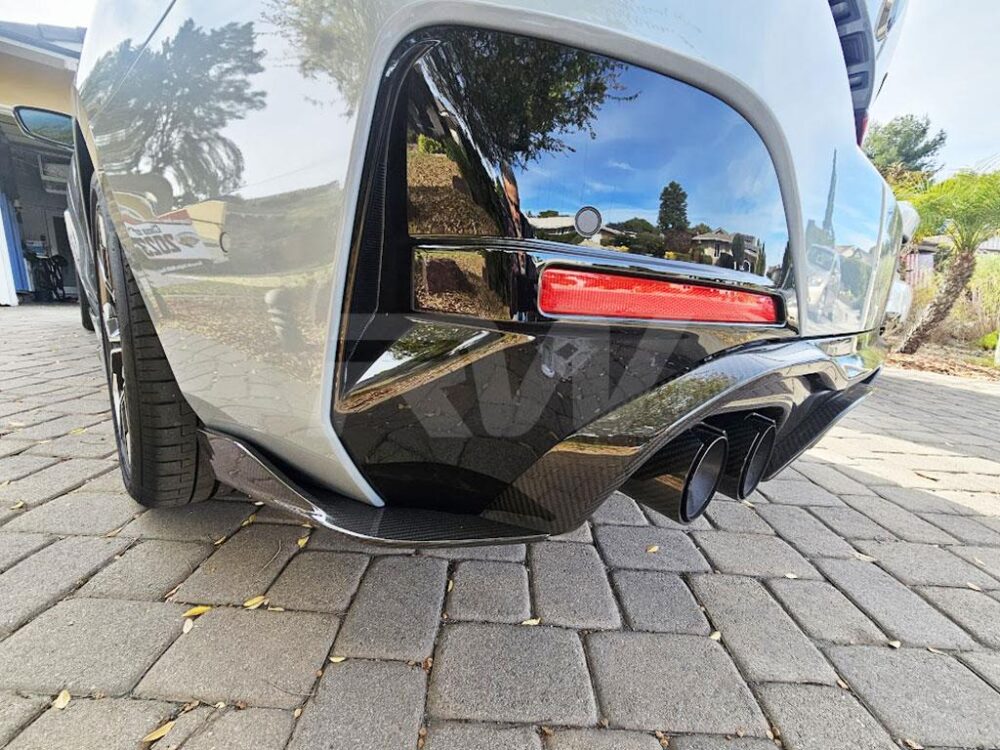 RW Carbon BMW G26 Gran Coupe 4-Series Carbon Fiber Diffuser - Image 7