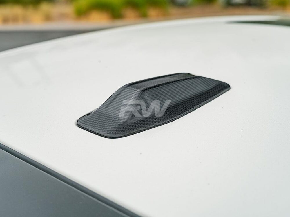 RW Carbon BMW G26 Gran Coupe Carbon Fiber Antenna Cover - Image 2